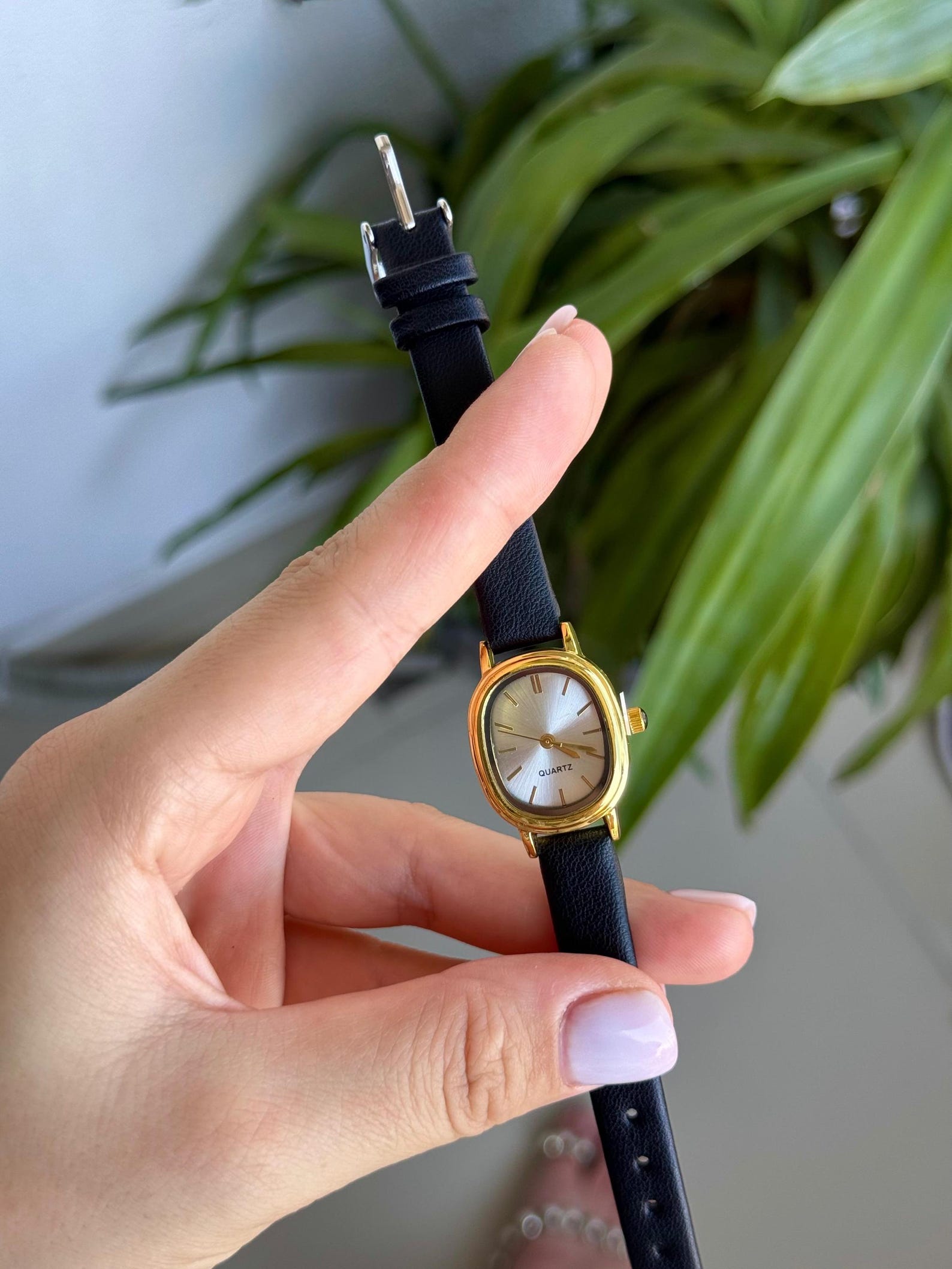 Women’s Watch, Rectangular Dial, Quartz Movement, Gift for Her