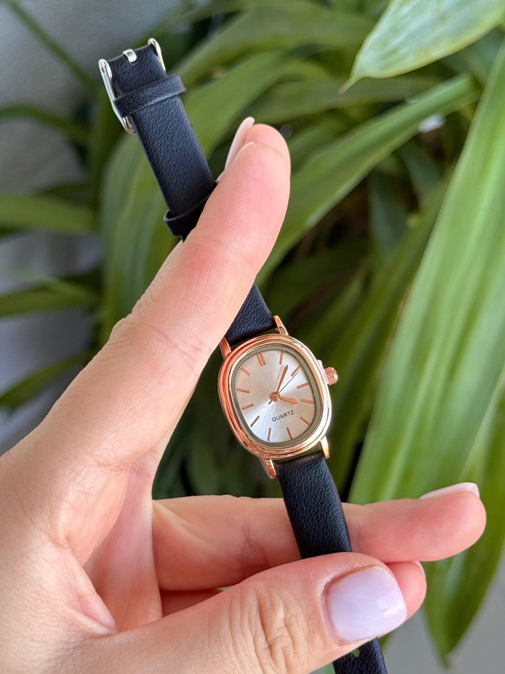 Women’s Watch, Rectangular Dial, Quartz Movement, Gift for Her