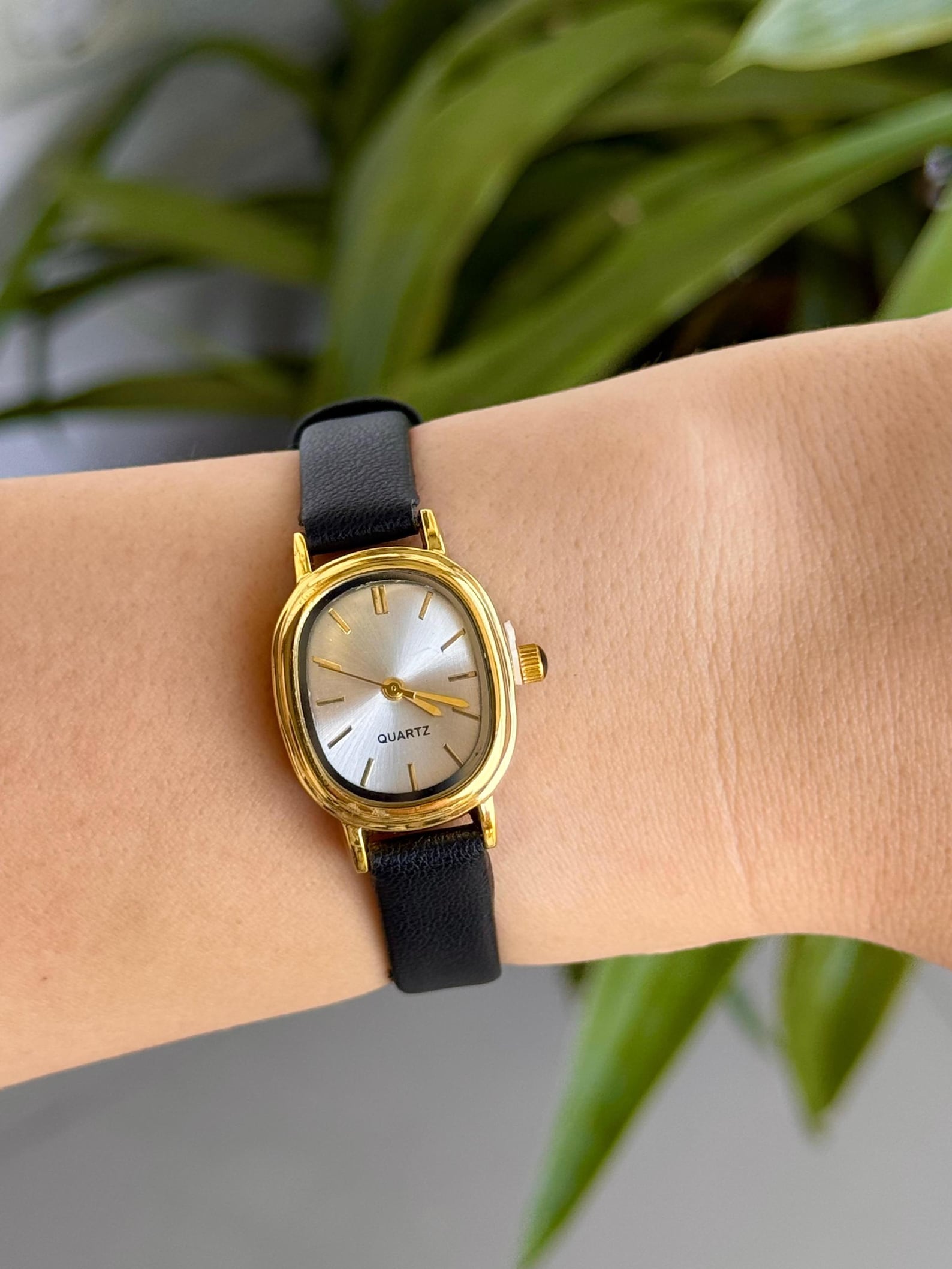 Women’s Watch, Rectangular Dial, Quartz Movement, Gift for Her