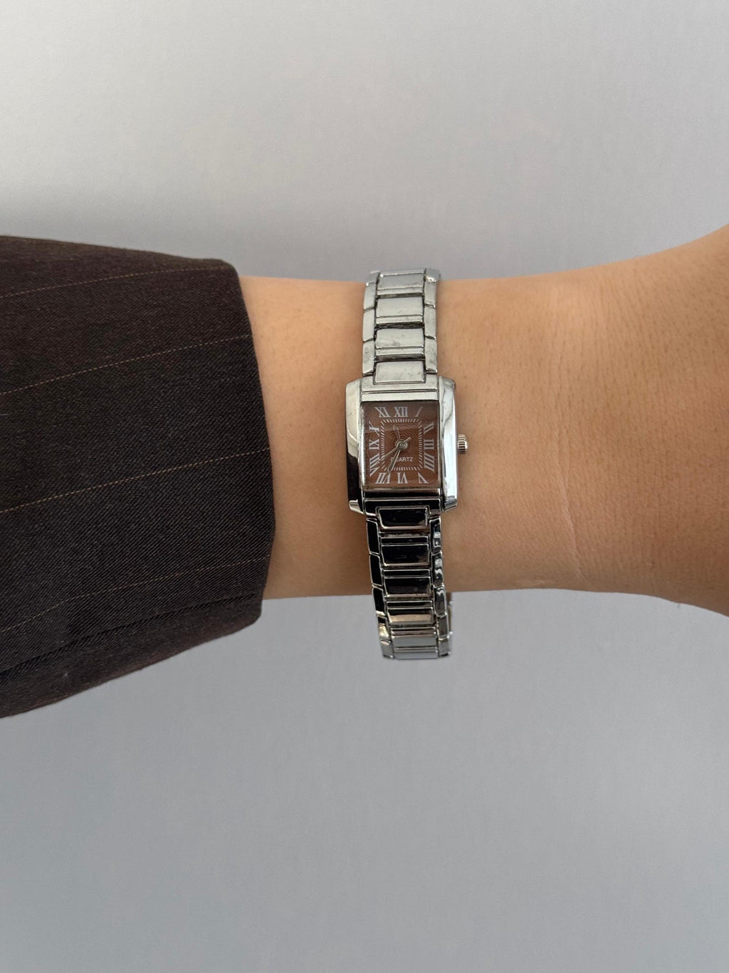 Gold Women’s Watch, Square Design, Quartz Movement, Gift for her