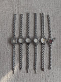 Minimalist Silver Women’s Watch – Elegant Bracelet Timepiece, Small Dial Quartz Watch