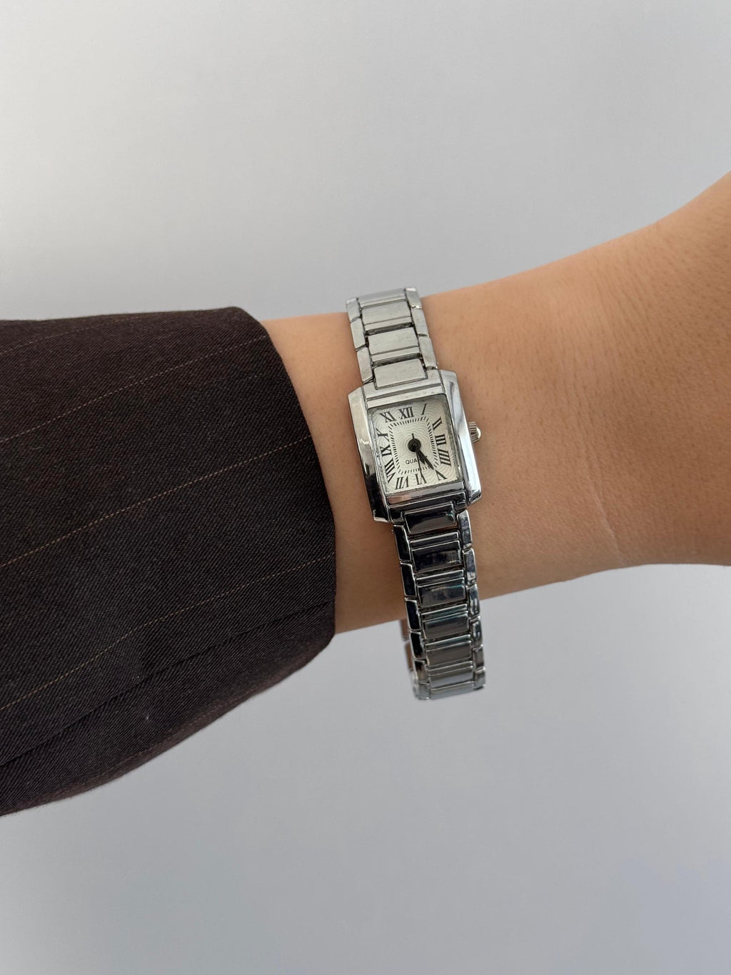 Gold Women’s Watch, Square Design, Quartz Movement, Gift for her